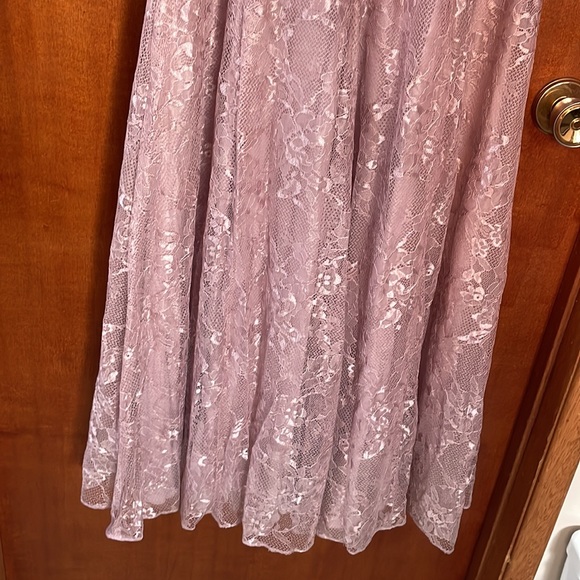 Women’s mauve bridesmaid dress size 10 - Picture 5 of 11